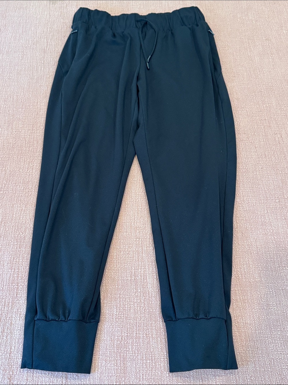 Spyder medium Black Women's Track Joggers pants with zip pockets in front